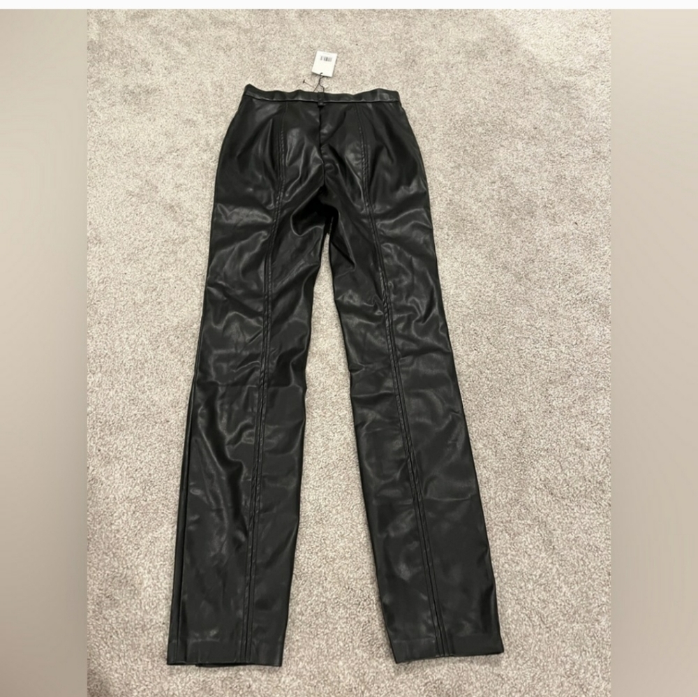 Nwt Jason Wu Size Xl Split Front Seam Faux Vegan … - image 3